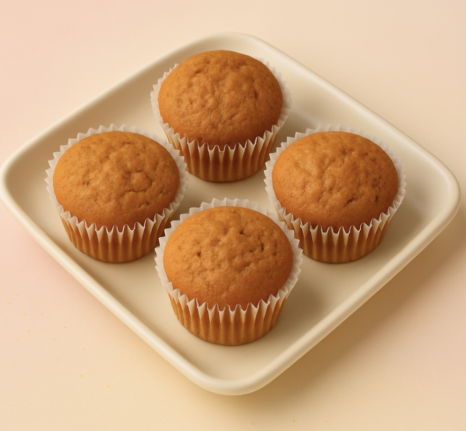 Mini Muffins de Plátano